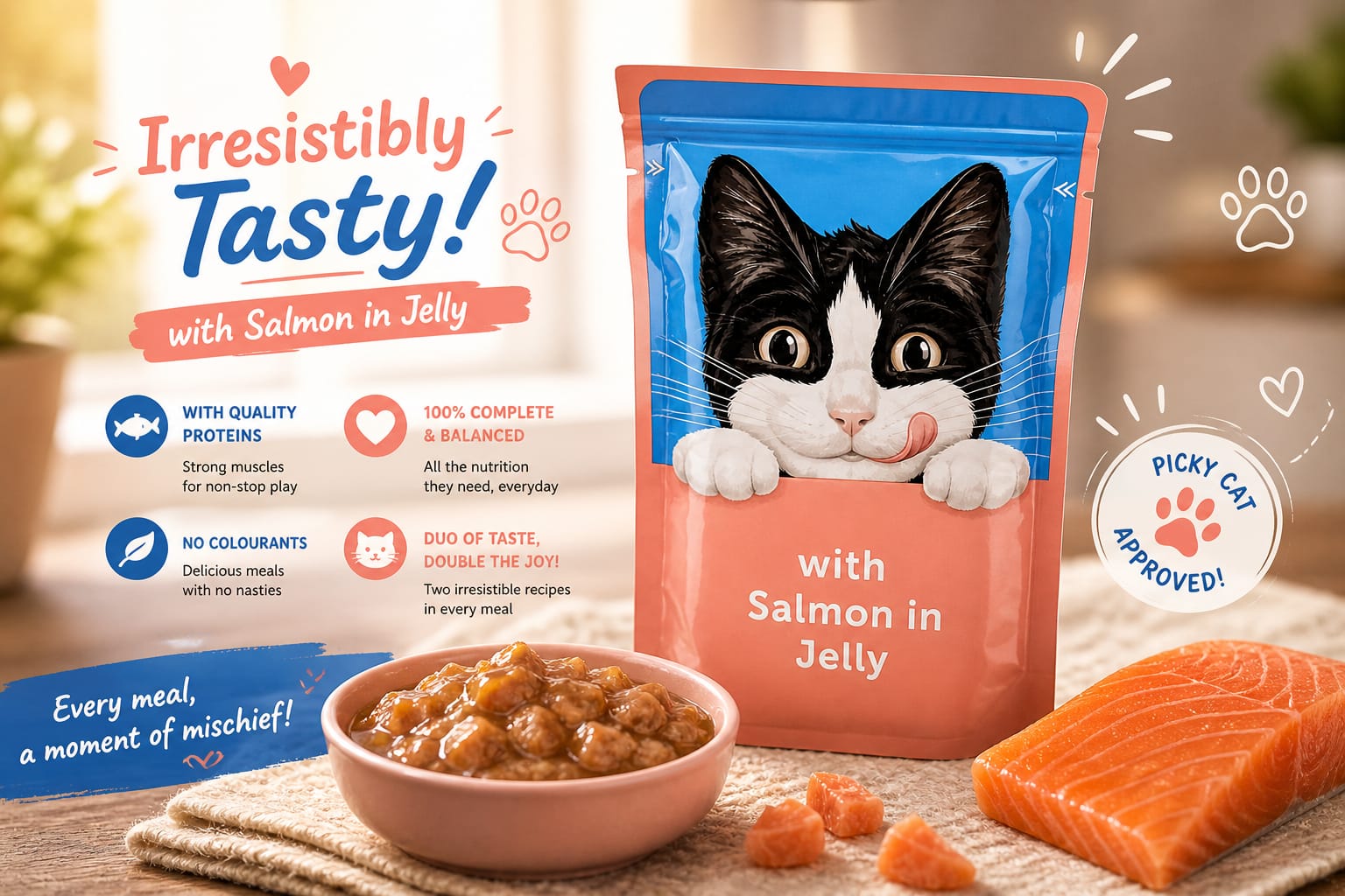 FELIX CHUNKS IN JELLY MIXED VARIETY SELECTION PMP £3.99 12X85G