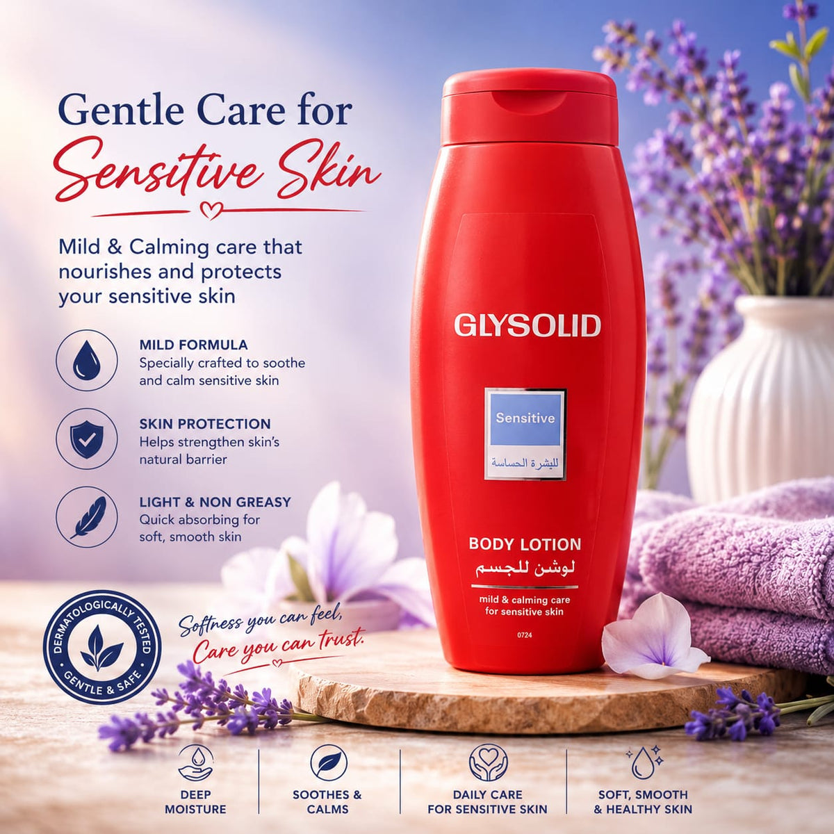 Glysolid Sensitive Body Lotion 250ml