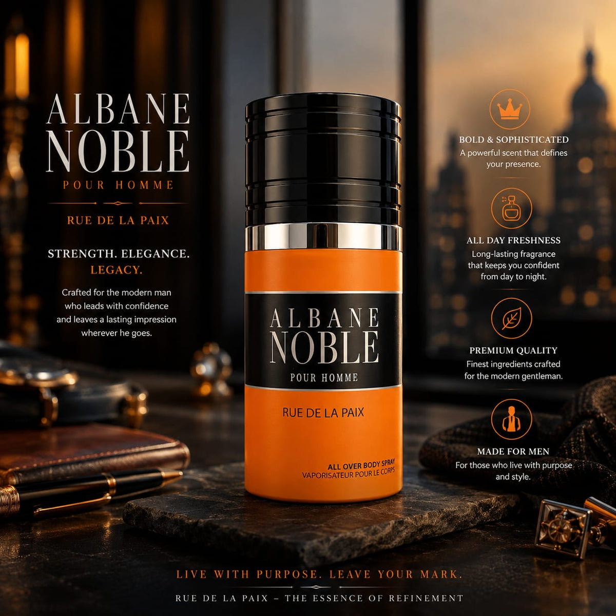 ALBANE NOBLE POUR HOMME 250ML