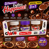 Milkyz Food Choco Spread 3in1 Special Pack 25gx3