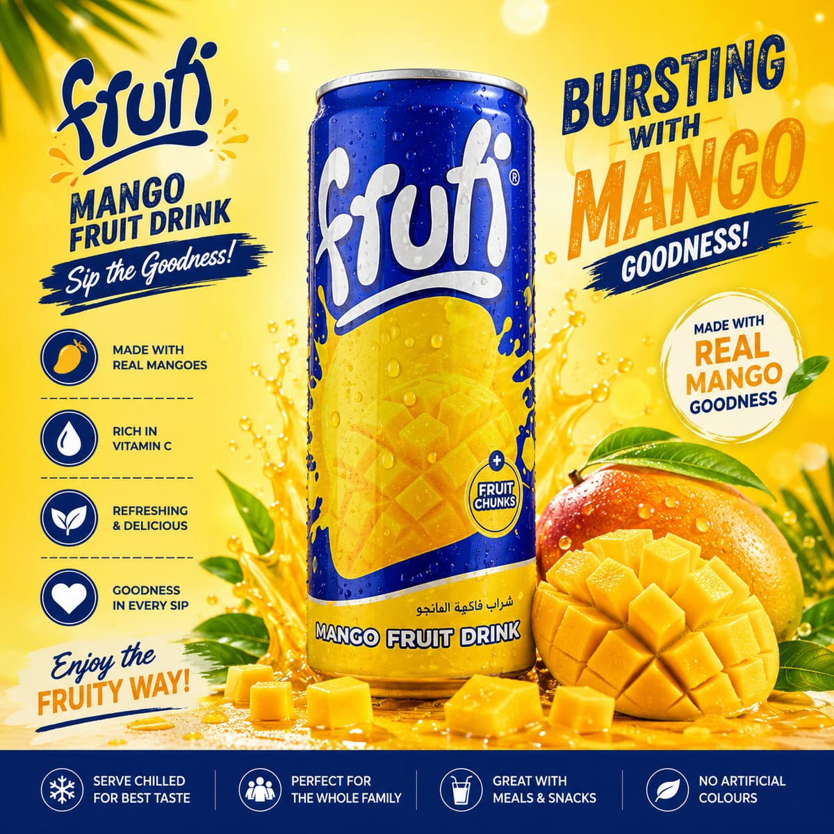 Fruit Mango 🥭 Fruit Drink 250ml