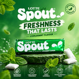 Lotte Spout Spearmint 23g