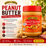 GREEN FARM CREAMY PEANUT BUTTER 510 G