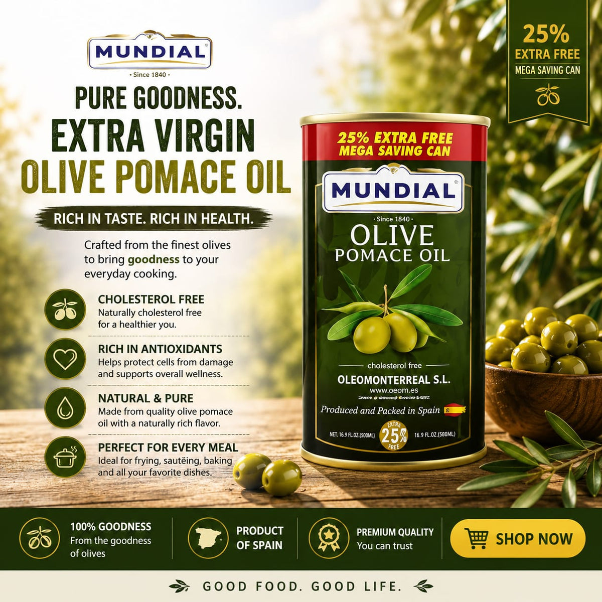 MUNDIAL OLIVE OIL
