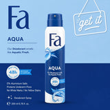 FA DEODORANT AQUATIC FRESH AQUA 200 ML