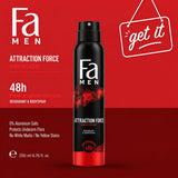 FA MEN DEODORANT INVISIBLE POWER DRY 200ML