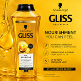 SCHWARZKOPF GLISS SHAMPOO OIL NUTRITIVE 400 ML