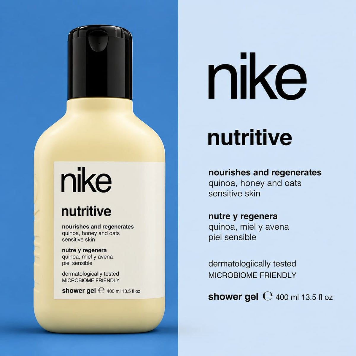 NIKE NUTRITIVE SHOWER GEL 400ML