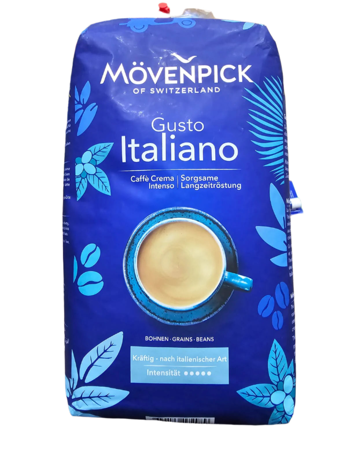 MOVENPICK COFFEE BEANS GUSTO ITALIANO 1KG