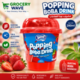 Sweet Hub Popping Boba Drink Strawberry 🍓 Flover 280ml