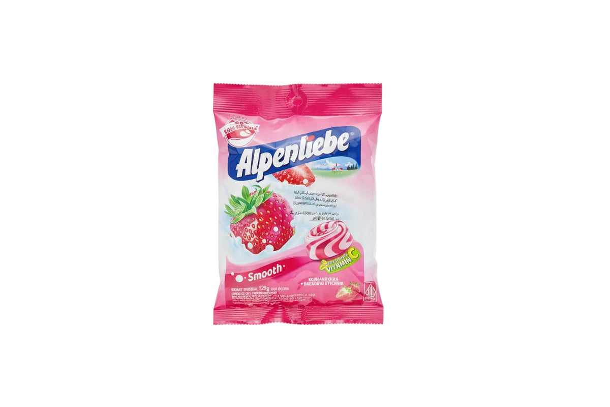 Alpenliebe Candy Strawberry Pouch 125g
