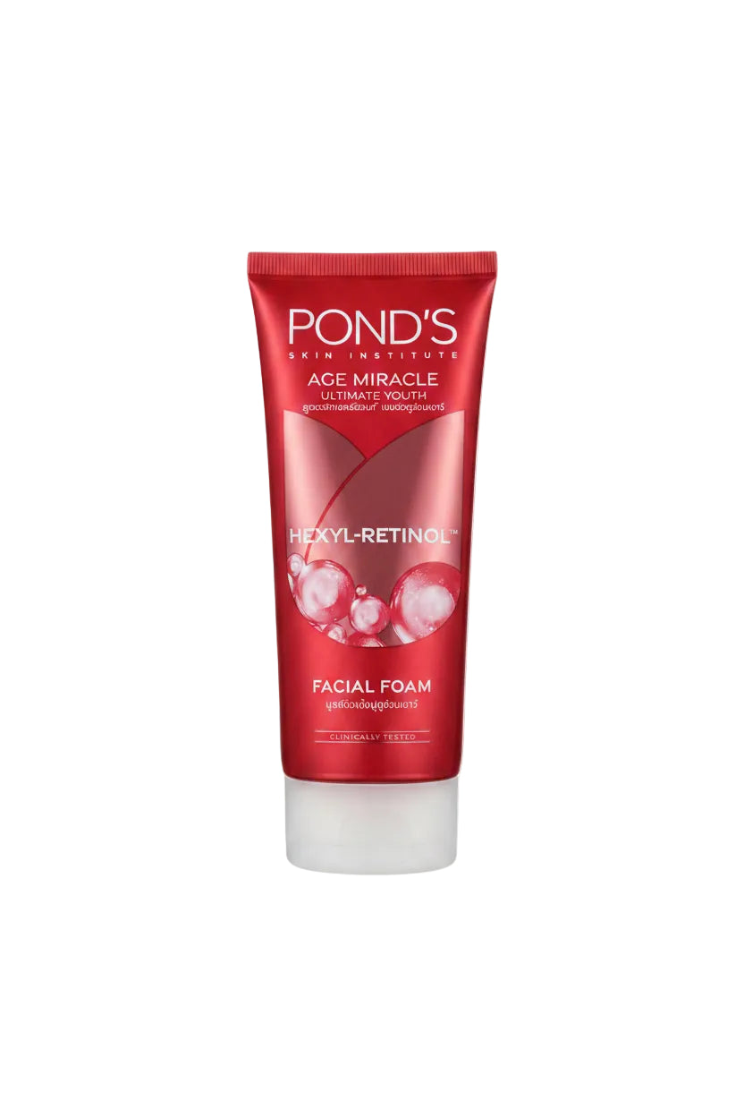 Ponds Age Miracle Ultimate Youth Facial Foam with Hexyl Retinol 100g