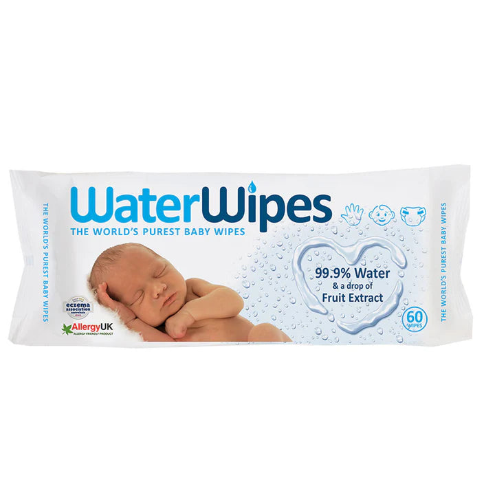 WaterWipes Sensitive Baby Wipes, 60-Pack