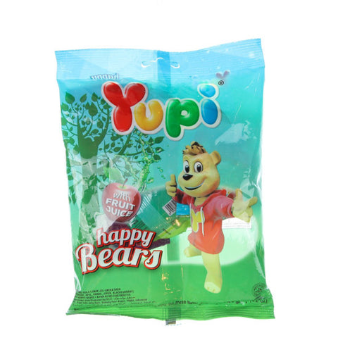 Yupi Happy Bears with Fruit Juice Candy 110g