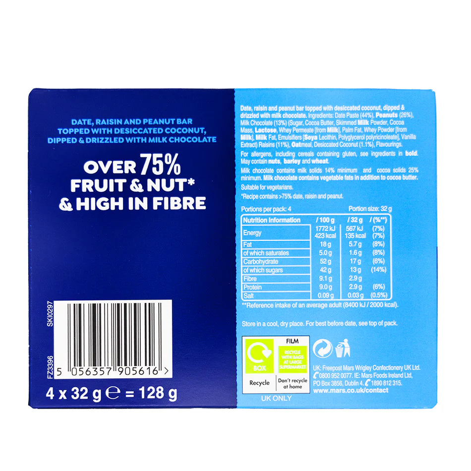 Bounty Fruit & Nut- 128g