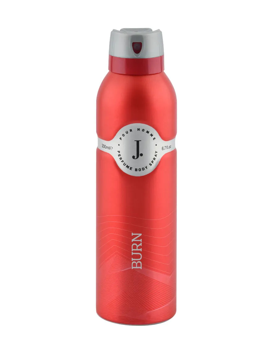 J.BURN POUR HOMME BODY SPRAY 200ML