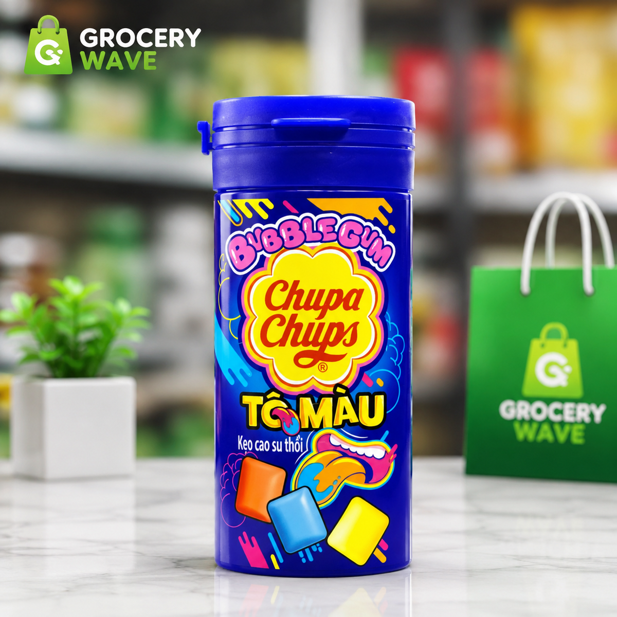 Chupa Chups Tongue Painter Tomau Bubble Gum