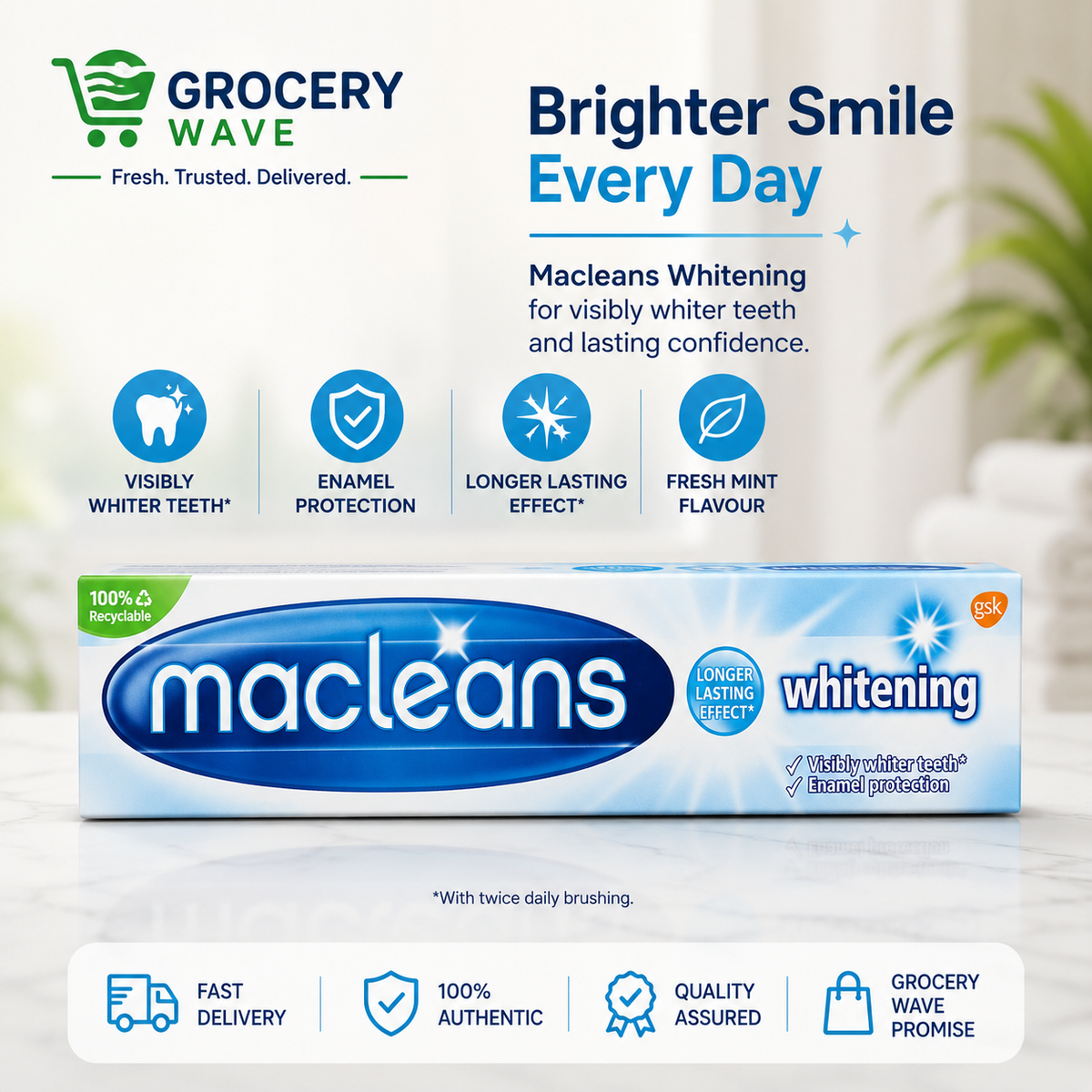 MACLEANS WHITENING TOOTH PASTE