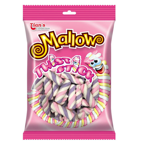 Tians Mallow Twist Stick Marshmallow 200 gm