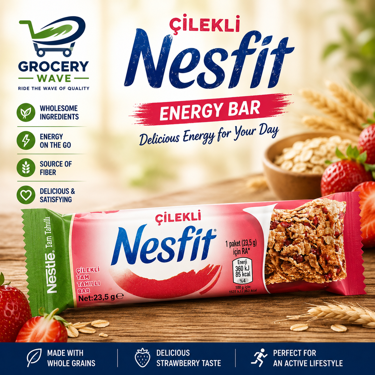 NESFIT PROTEIN ENERGY BAR 23.5G