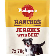PEDIGREE RANCHOS JERKIES WITH BEEF 70GM
