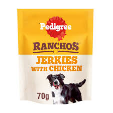 PEDIGREE RANCHOS JERKIES WITH CHICKEN 70GM