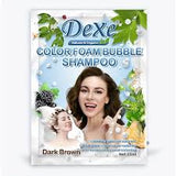 DEXE COLOR FOAM BUBBLE SHAMPOO DARK BROWN 10X25ML