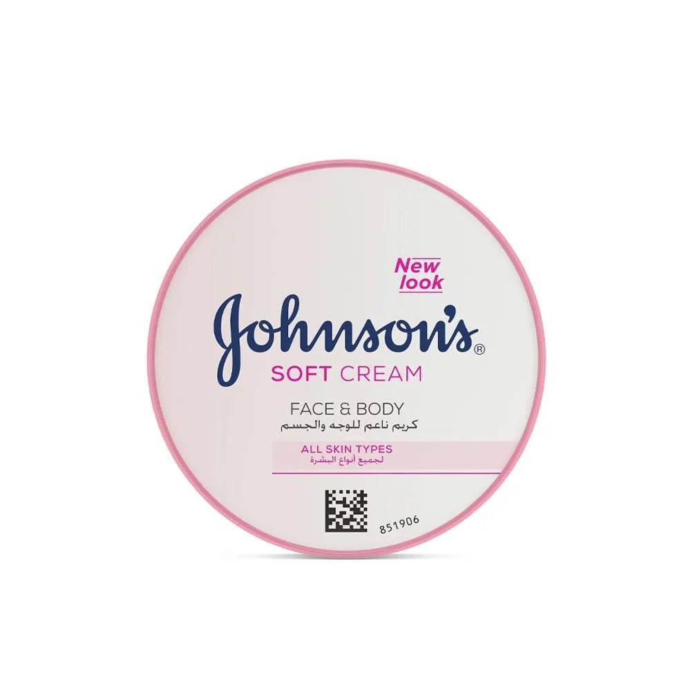Johnson's Soft Cream for Face & Body - 200 ml