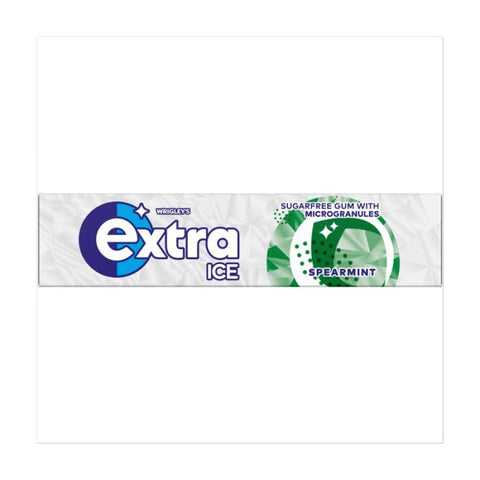 Wrigley's Extra Ice Spearmint Chewing Gum 14g