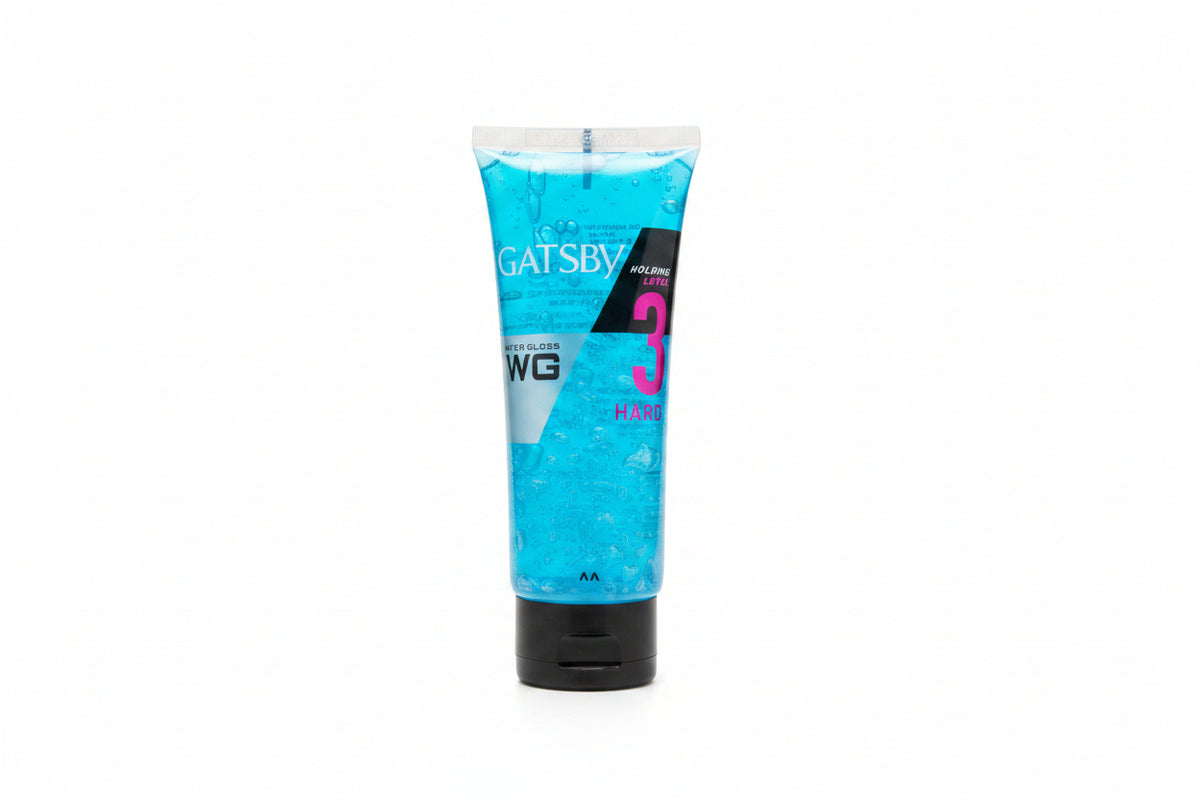 Gatsby Water Gloss Hard Hold Level 3 Hard Hair Styling Gel 120GM