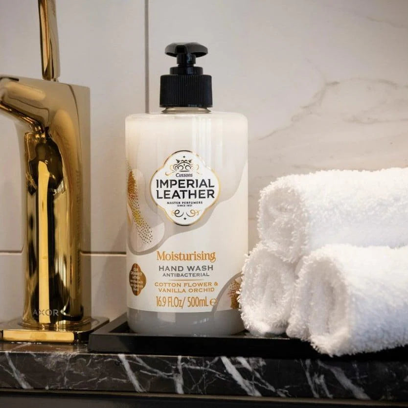 Imperial Leather Hand Wash Anti Bacterial Cotton Flower & Vanilla Orchid 500ml