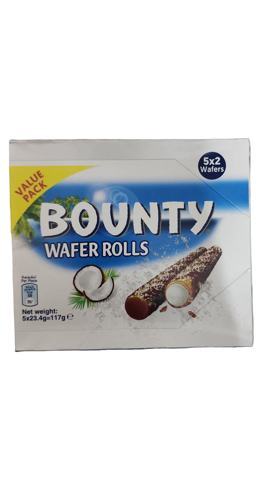 Bounty Wafer Rolls Value Pack 117G