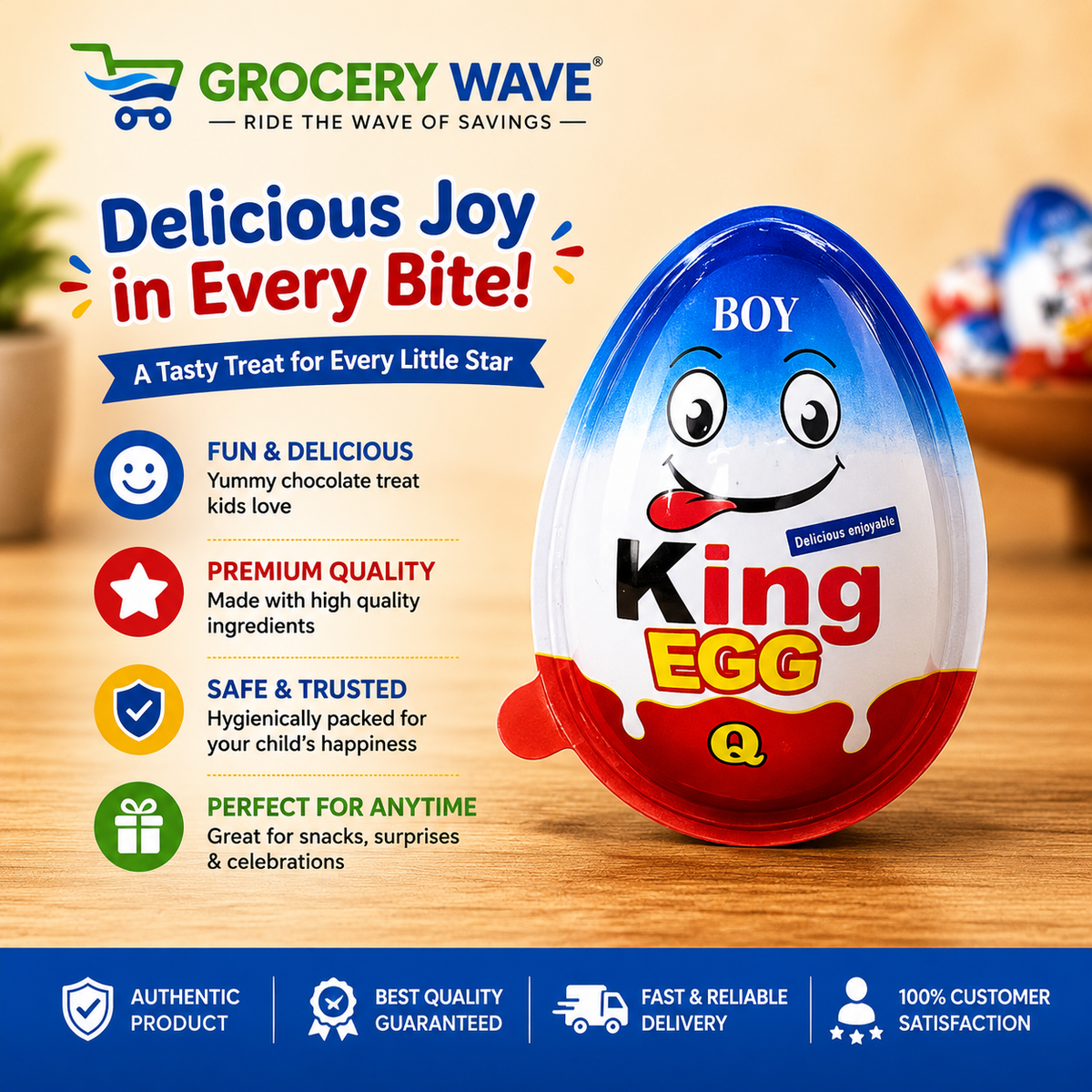 KING EGG BOY 15G