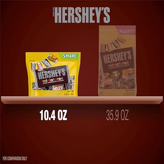 Hershey's Miniatures Chocolate Pouch 294g