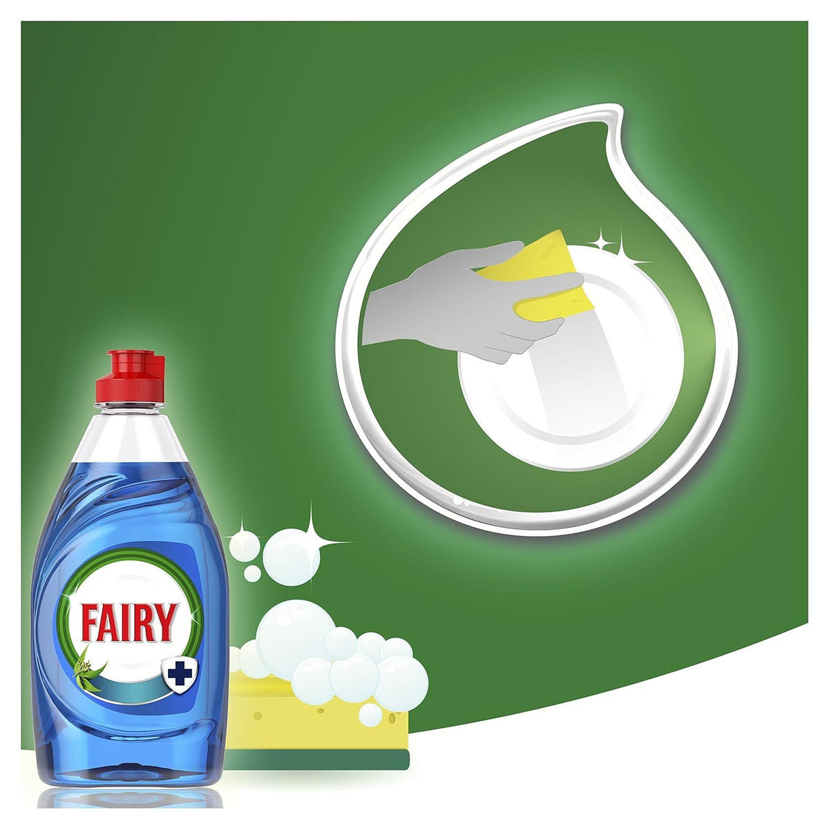 Fairy Platinum Antibacterial Eucalptus Liquid 820ml