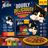 Felix Doubly Delicious Countryside Selection In Jelly - (12X85G)