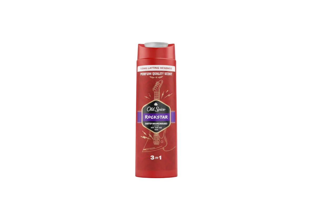 OLD SPICE SHOWER GEL ROCKSTAR 3IN1 400ML