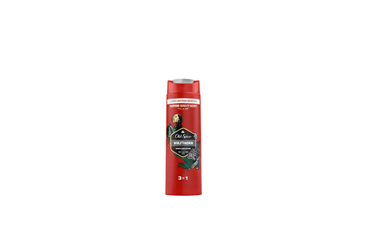 OLD SPICE SHOWER GEL WOLFTHORN 3IN1 400ML