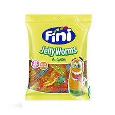 FINI JELLY WORMS 75GM