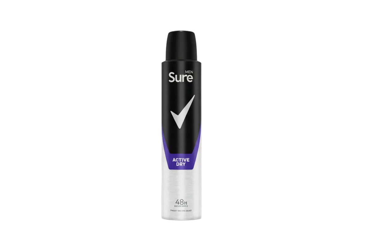 Sure A/P Spray Men Active Dry 200 ML