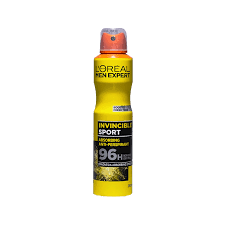 LOREAL MEN EXPERT 96H A/P DEODORANT SPRAY INVINCIBLE SPORT 250ML