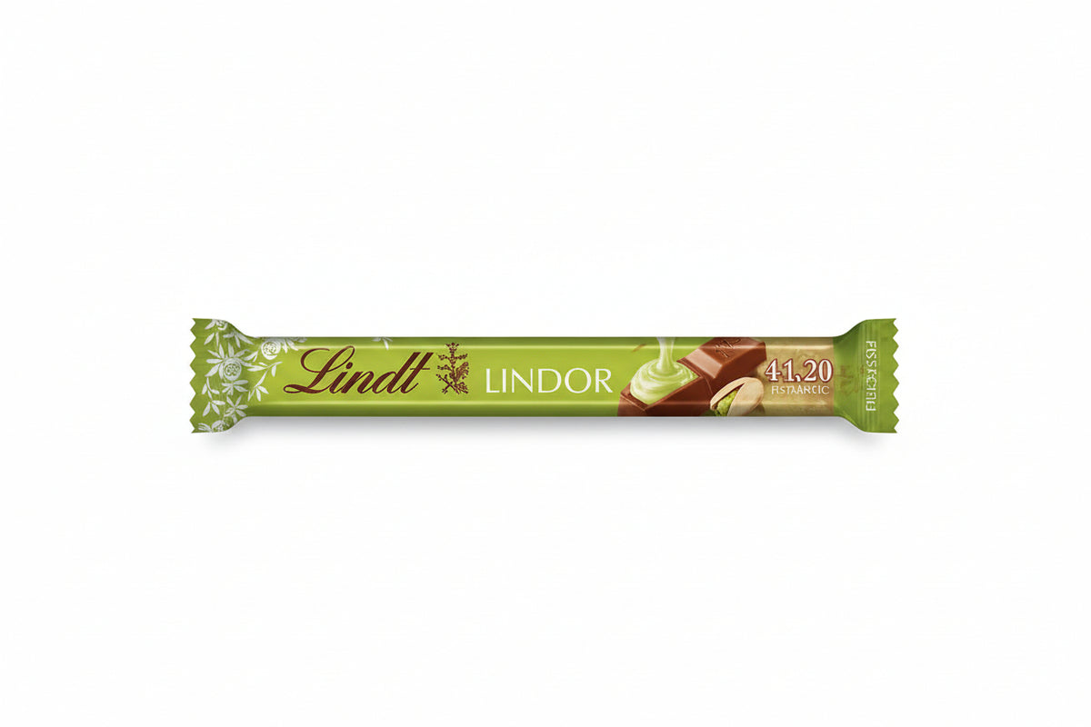 Lindt Lindor Pistachio Chocolate Bar – 38g