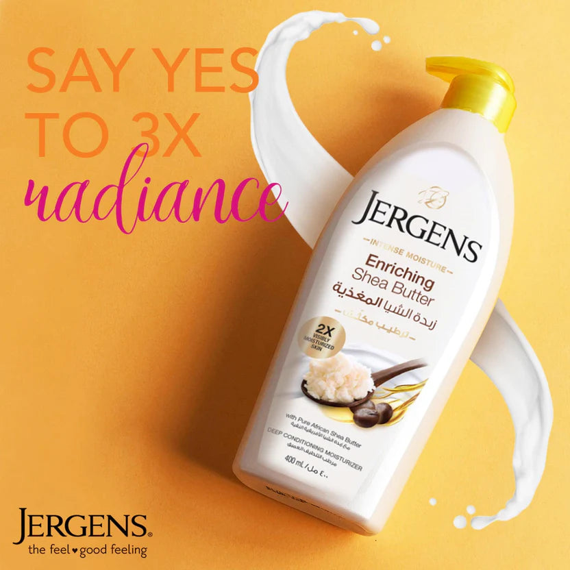 Jergens Intense Moisture Enriching Shea Butter Deep Conditioning Moisturizer 400ml