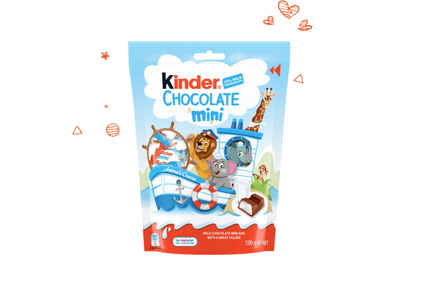 Kinder choclate mini 120g