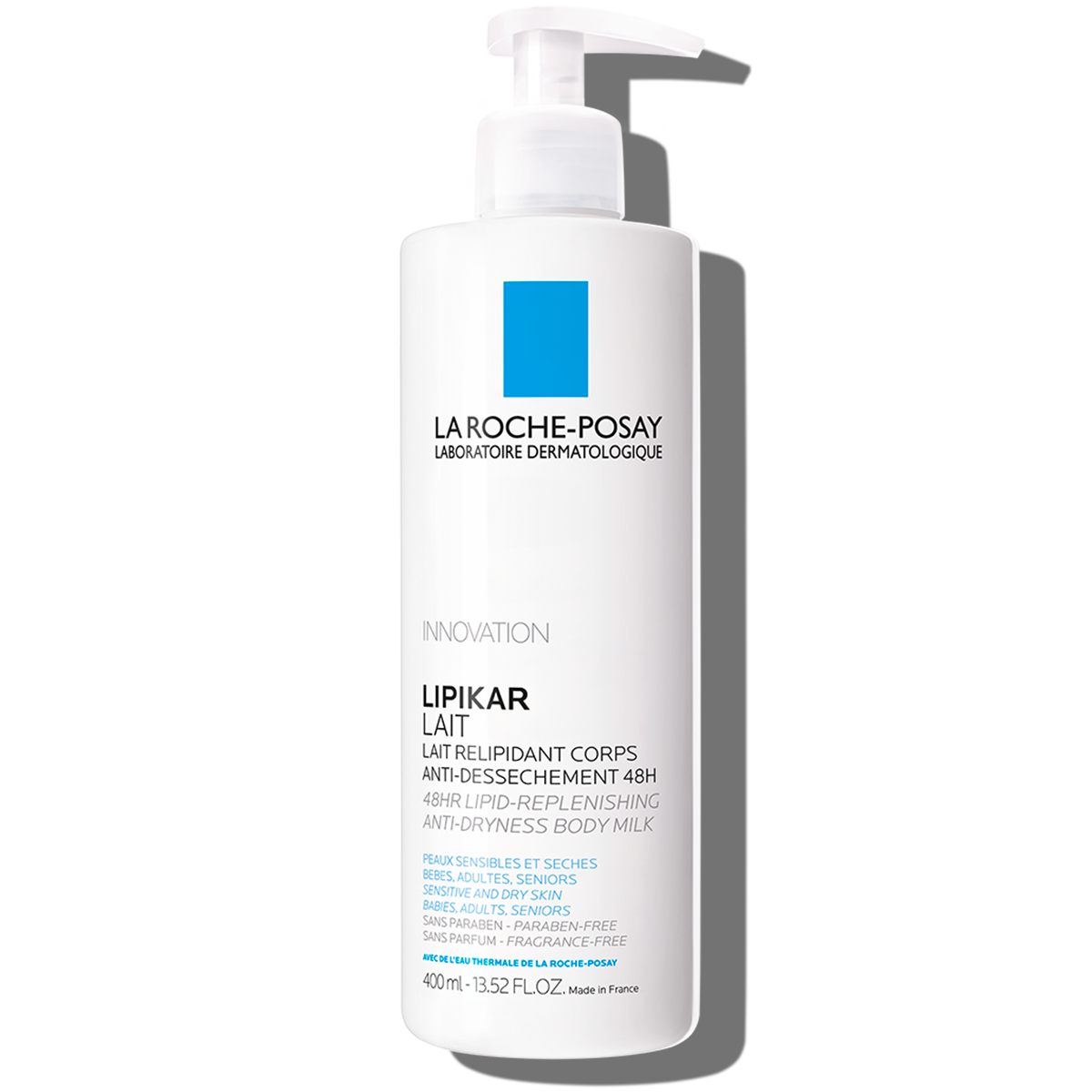 LA ROCHE POSAY ANTI DRYNESS BODY MILK SENSITIVE & DRY SKIN 400ML