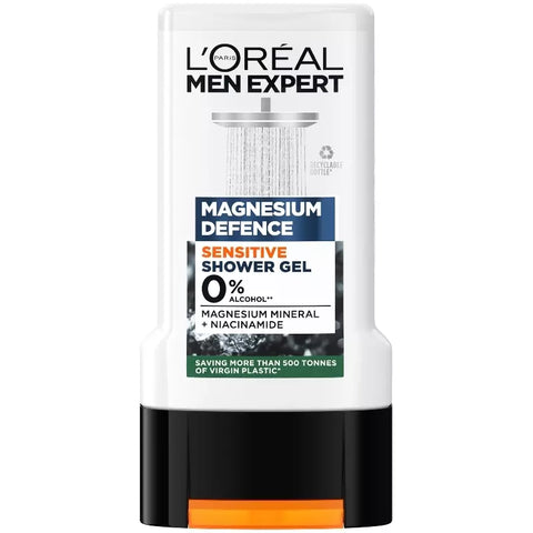 Loreal men expert magnesium defence sensitive shower gel 300ml