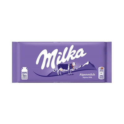 milka alpine milk 98g