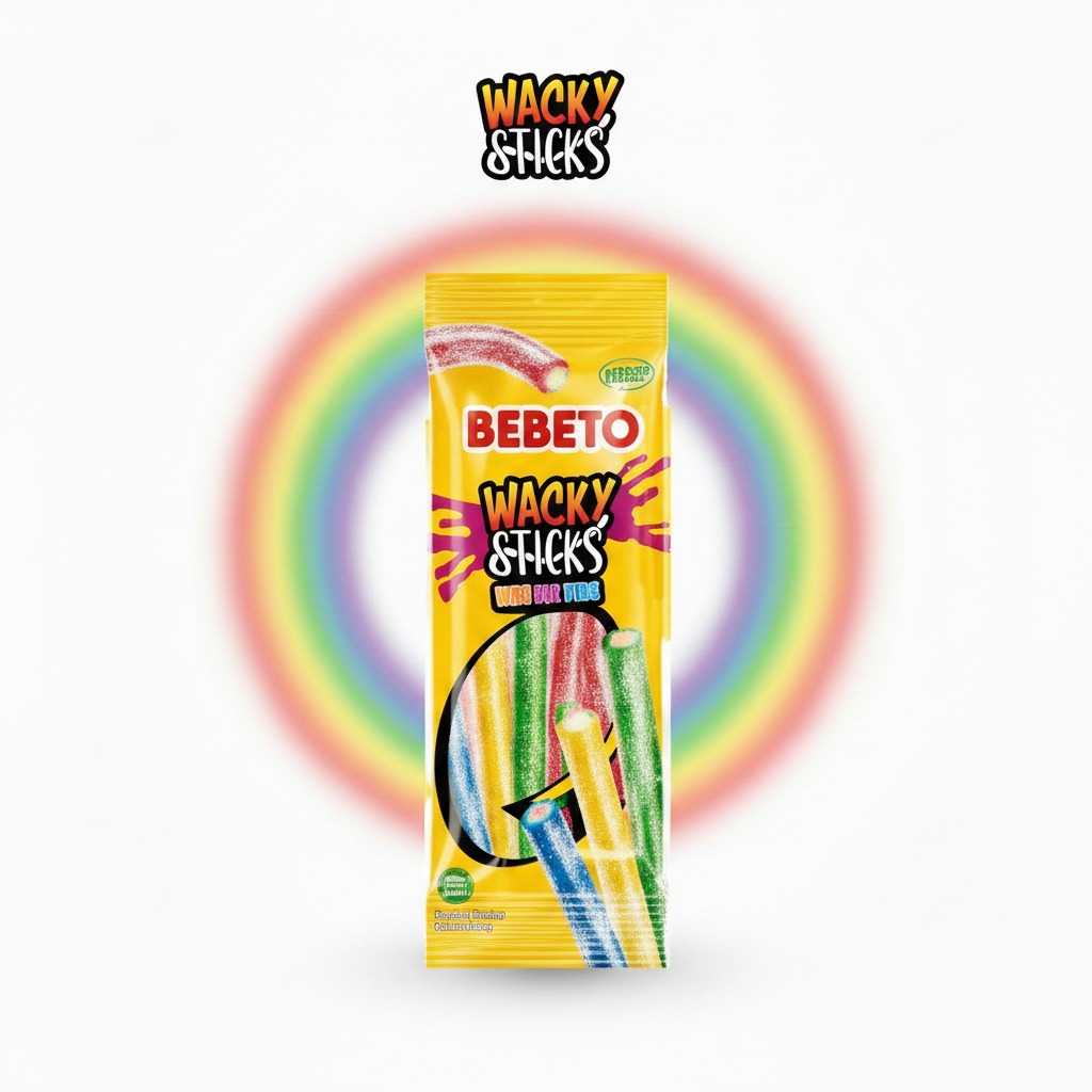 Bebito Wacky Sticks Bites 75g