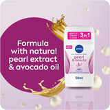 Nivea Pearl & Beauty 3 In 1 Antiperspirant Stick – 50ml