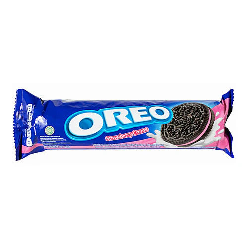 Oreo Strawberry Cream Biscuit 110g